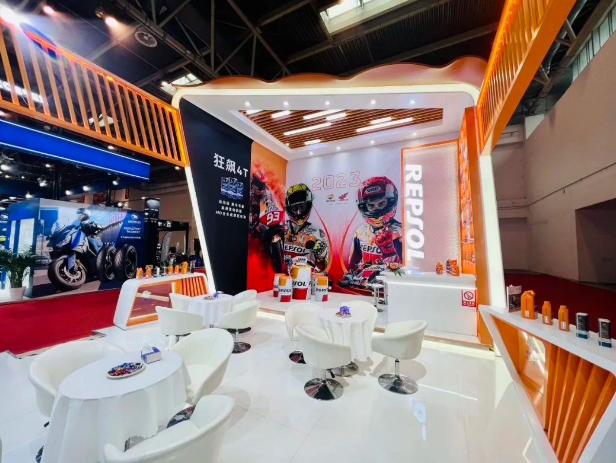Repsol閃亮登陸2023北京國際摩托車展覽會，摩油全明星陣容火爆全場！